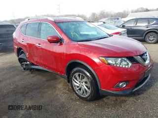 2015 Nissan Rogue SV with VIN 5N1AT2MV7FC883921, listed as a IAAI auction lot 41834687 with 137,768 mi miles. Bid and sale history available at carsss.com. Image 1.