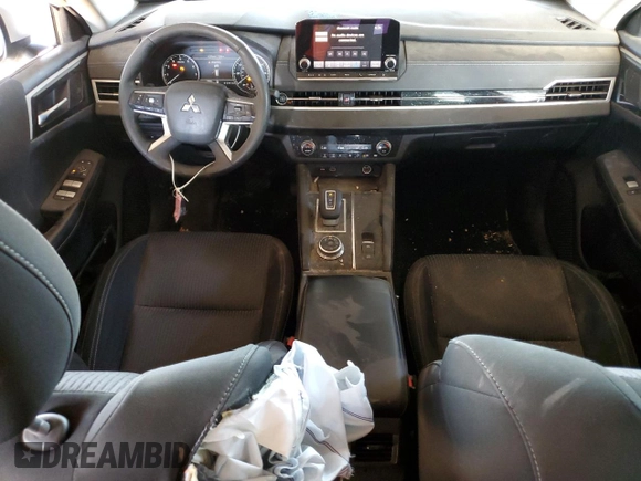 2022 Mitsubishi Outlander ES with VIN JA4J4TA82NZ074855, listed as a Copart auction lot 43648465 with 68,129 mi miles and Salvage Title. Bid and sale history available at carsss.com. Image 8.