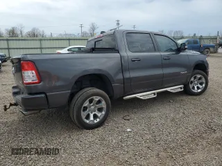 2019 Ram 1500 Big Horn/Lone Star with VIN 1C6SRFFTXKN782694, listed as a Copart auction lot 53990145 with 94,879 mi miles and Salvage Title. Bid and sale history available at carsss.com. Image 3.