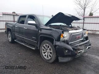 2015 GMC Sierra 1500 Denali with VIN 3GTU2WEJ3FG224190, listed as a IAAI auction lot 41213719 with 161,652 mi miles. Bid and sale history available at carsss.com. Image 1.