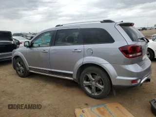 2015 Dodge Journey Crossroad with VIN 3C4PDCGG2FT712660, listed as a Copart auction lot 61984745 with 183,779 mi miles and Clean title. Bid and sale history available at DreamBid. Image 2.