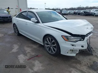 2014 Audi A6 Prestige z VIN WAUHMAFC6EN098487, wystawiony jako IAAI lot #41908034 z przebiegiem 146 298 mil mil oraz . Historia ofert i sprzedaży dostępna na DreamBid. Obrazek 1.