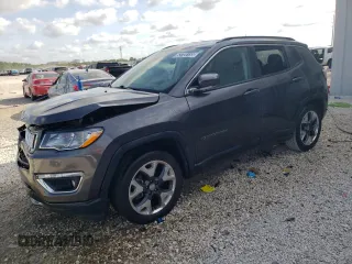 2020 Jeep Compass Limited with VIN 3C4NJCCB9LT122669, listed as a Copart auction lot 52720155 with 74,282 mi miles and Clean Title. Bid and sale history available at carsss.com. Image 1.