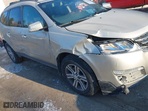 2015 Chevrolet Traverse LT with VIN 1GNKVHKDXFJ389653, listed as a IAAI auction lot 41349149 with 141,516 mi miles and . Bid and sale history available at DreamBid. Image 6.