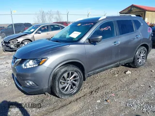 2016 Nissan Rogue SL with VIN 5N1AT2MV1GC875783, listed as a IAAI auction lot 41492279 with 95,737 mi miles and . Bid and sale history available at DreamBid. Image 18.