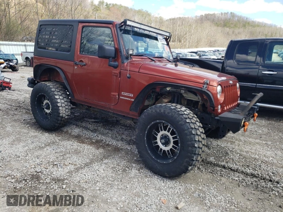 2014 Jeep Wrangler Sport with VIN 1C4AJWAG0EL184815, listed as a Copart auction lot 50307365 with 139,921 mi miles and Salvage title. Bid and sale history available at DreamBid. Image 4.