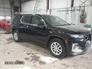 2023 Chevrolet Traverse LS with VIN 1GNERFKW6PJ170830, listed as a IAAI auction lot 41391687 with 43,715 mi miles. Bid and sale history available at carsss.com. Image 1.