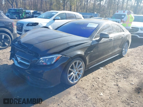 2017 Mercedes-Benz CLS 63 S AMG with VIN WDDLJ7GB3HA193976, listed as a IAAI auction lot 42059554 with 99,356 mi miles and . Bid and sale history available at DreamBid. Image 18.