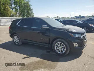 2018 Chevrolet Equinox LT with VIN 2GNAXJEV1J6291831, listed as a Copart auction lot 52679995 with 83,191 mi miles and Salvage title. Bid and sale history available at DreamBid. Image 4.