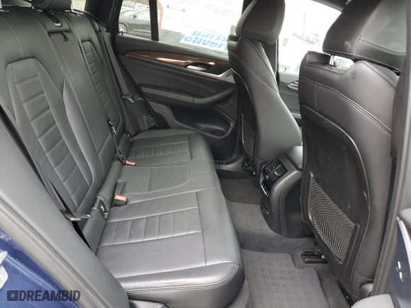 2019 BMW X3 xDrive30i with VIN 5UXTR9C54KLP81880, listed as a Copart auction lot 53607905 with 76,319 mi miles and Salvage Title. Bid and sale history available at carsss.com. Image 11.
