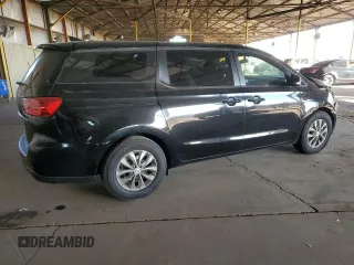 2019 Kia Sedona L with VIN KNDMA5C13K6559221, listed as a Copart auction lot 85486564 with 130,248 mi miles and Salvage Title. Bid and sale history available at carsss.com. Image 3.