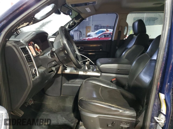 2017 Ram 2500 Laramie with VIN 3C6UR5FLXHG571712, listed as a Copart auction lot 43586025 with 197,337 mi miles and Salvage Title. Bid and sale history available at carsss.com. Image 7.