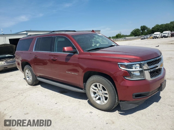 2016 Chevrolet Suburban LT with VIN 1GNSKHKC0GR342361, listed as a Copart auction lot 56757655 with 261,015 mi miles and Clean Title. Bid and sale history available at DreamBid. Image 4.