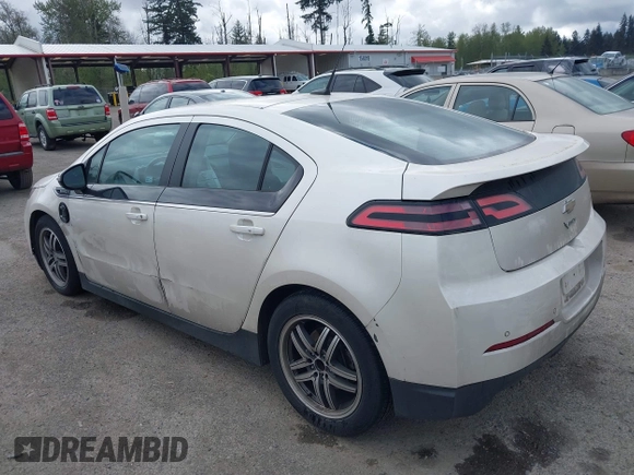 2013 Chevrolet Volt with VIN 1G1RD6E41DU116258, listed as a IAAI auction lot 42047374 with 87,190 mi miles and . Bid and sale history available at carsss.com. Image 3.