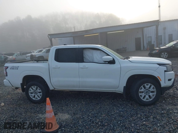 2022 Nissan Frontier S with VIN 1N6ED1EK2NN617398, listed as a IAAI auction lot 41492431 with 44,273 mi miles. Bid and sale history available at carsss.com. Image 14.