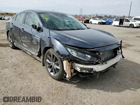 2021 Honda Civic Sedan EX with VIN 19XFC1F32ME013564, listed as a Copart auction lot 50662605 with 25,491 mi miles and Salvage Title. Bid and sale history available at carsss.com. Image 10.