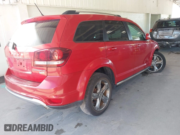 2018 Dodge Journey Crossroad with VIN 3C4PDCGG0JT166725, listed as a IAAI auction lot 42763615 with 123,032 mi miles and . Bid and sale history available at DreamBid. Image 4.