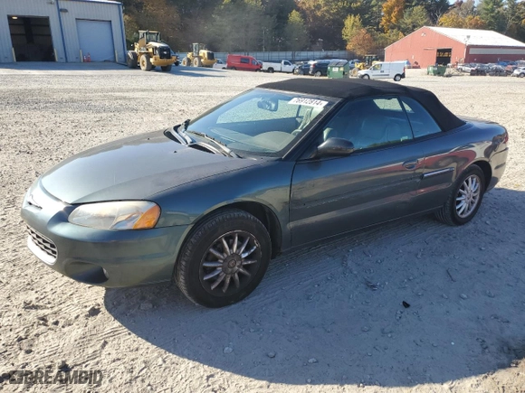 2002 Chrysler Sebring LXi with VIN 1C3EL55R82N248623, listed as a Copart auction lot 76912814 with 114,705 mi miles and Clean Title. Bid and sale history available at carsss.com. Image 1.