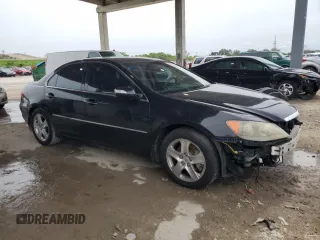 2005 Acura RL z VIN JH4KB16535C018850, wystawiony jako Copart lot #59306055 z przebiegiem 131 881 mil mil oraz Szkoda całkowita • Salvage title. Historia ofert i sprzedaży dostępna na DreamBid. Obrazek 4.