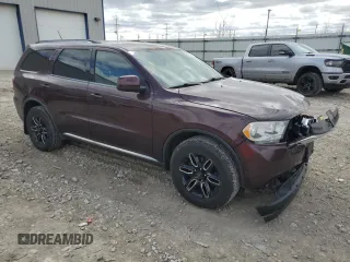 2012 Dodge Durango SXT with VIN 1C4RDJAG4CC146918, listed as a Copart auction lot 52524935 with 177,366 mi miles and Non repairable. Bid and sale history available at DreamBid. Image 4.