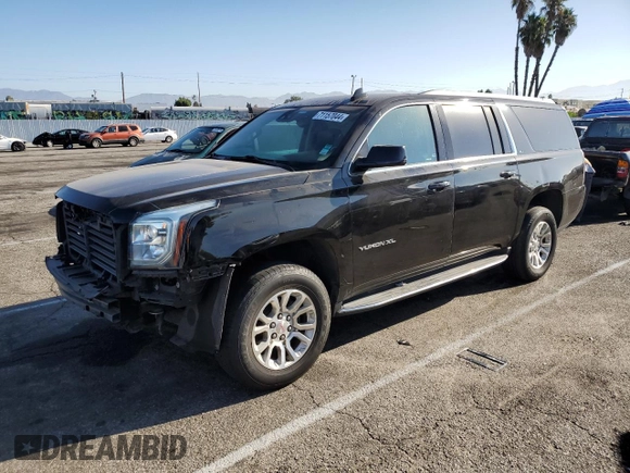 2018 GMC Yukon XL SLT with VIN 1GKS1GKC6JR305624, listed as a Copart auction lot 71157044 with 283,155 mi miles and Salvage Title. Bid and sale history available at carsss.com. Image 1.
