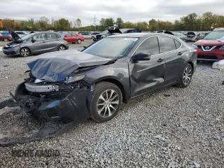 2015 Acura TLX Tech with VIN 19UUB1F59FA007473, listed as a Copart auction lot 74054264 with 129,312 mi miles and Salvage Title. Bid and sale history available at carsss.com. Image 1.
