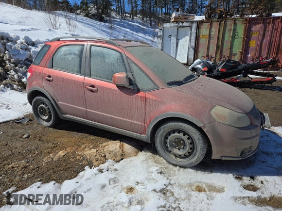 2009 Suzuki SX4 Man AWD with VIN JS2YB413096206058, listed as a Copart auction lot 50184575 with 278,000 mi miles and Salvage Title. Bid and sale history available at carsss.com. Image 4.