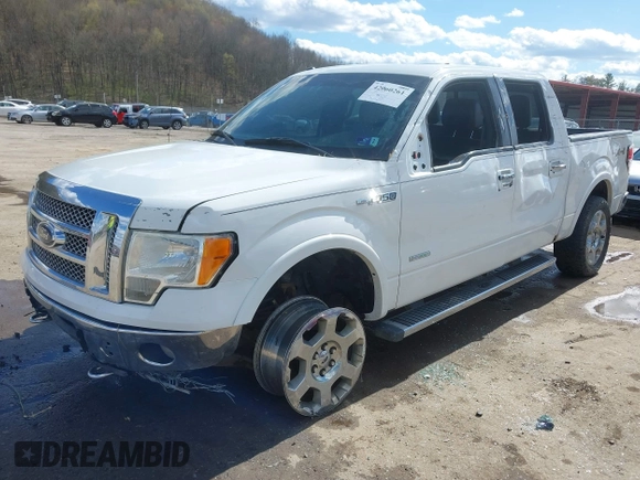 2012 Ford F-150 XL with VIN 1FTFW1ET8CKD35422, listed as a IAAI auction lot 42060261 with 177,393 mi miles and . Bid and sale history available at DreamBid. Image 2.