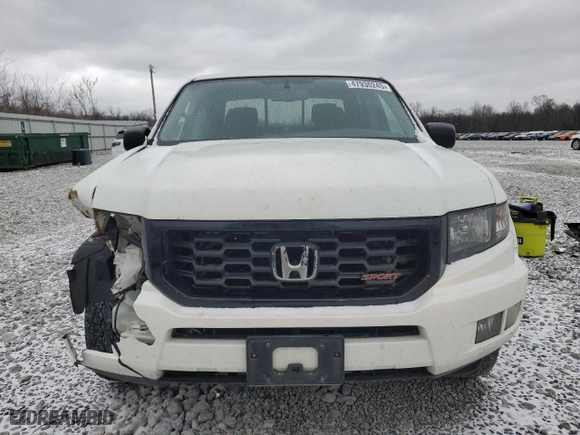 2013 Honda Ridgeline Sport with VIN 5FPYK1F75DB013672, listed as a Copart auction lot 47930245 with 175,093 mi miles and Salvage Title. Bid and sale history available at carsss.com. Image 5.
