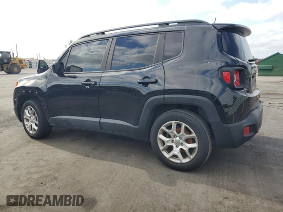 2018 Jeep Renegade Latitude z VIN ZACCJABB8JPH42771, wystawiony jako Copart lot #54144275 z przebiegiem 81 431 mil mil oraz Szkoda całkowita • Salvage title. Historia ofert i sprzedaży dostępna na DreamBid. Obrazek 2.