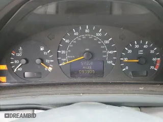 2002 Mercedes-Benz CLK-Class with VIN WDBLK65G42T128662, listed as a Copart auction lot 42185155 with 93,905 mi miles and Salvage Title. Bid and sale history available at carsss.com. Image 8.