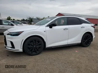 2023 Lexus RX 500h F Sport Performance с VIN 2T2BCMEA5PC005702, выставлен на аукционе Copart как лот 58836945 с пробегом 31 834 миль миль и Списание • Salvage title. История ставок и продаж доступна на DreamBid. Изображение 1.