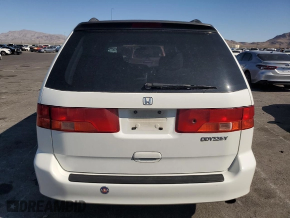 2000 Honda Odyssey EX with VIN 2HKRL1866YH625370, listed as a Copart auction lot 60981315 with 123,795 mi miles and Clean title. Bid and sale history available at DreamBid. Image 6.