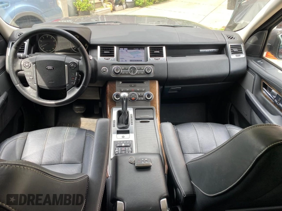 2012 Land Rover Range Rover Sport HSE Lux with VIN SALSK2D41CA745469, listed as a Copart auction lot 65707945 with 134,608 mi miles and Clean title. Bid and sale history available at DreamBid. Image 9.
