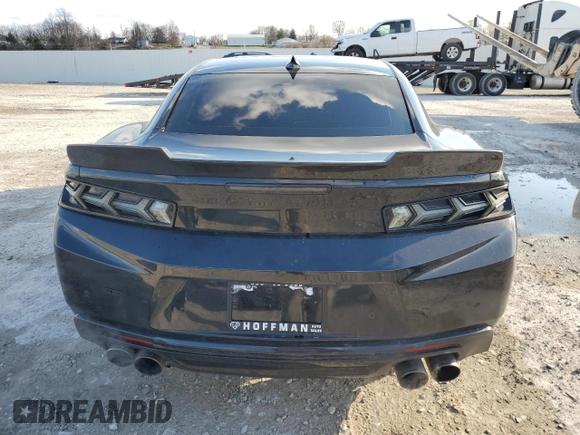 2017 Chevrolet Camaro 2SS with VIN 1G1FH1R74H0122406, listed as a Copart auction lot 87219574 with 104,464 mi miles and Salvage title. Bid and sale history available at DreamBid. Image 6.