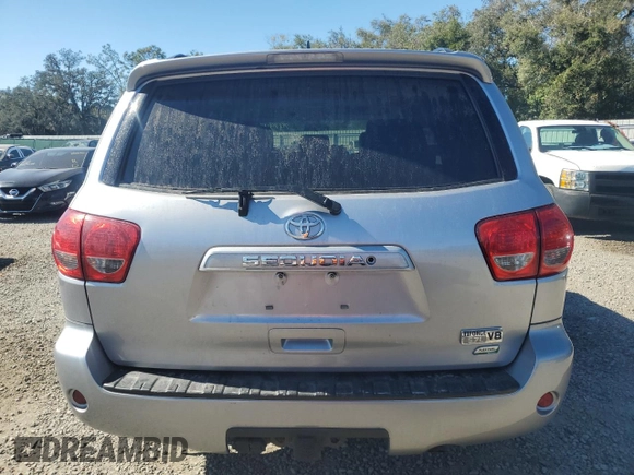 2012 Toyota Sequoia SR5 with VIN 5TDBW5G18CS063559, listed as a Copart auction lot 79794384 with 87,522 mi miles and Salvage Title. Bid and sale history available at carsss.com. Image 6.