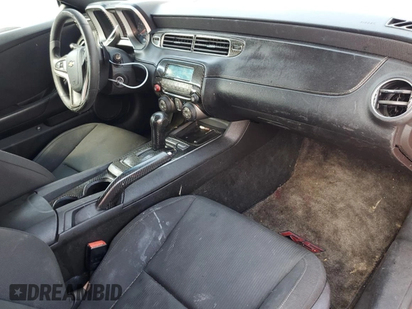 2012 Chevrolet Camaro 1LT with VIN 2G1FB1E36C9128498, listed as a Copart auction lot 65527424 with 183,721 mi miles and Salvage title. Bid and sale history available at DreamBid. Image 8.