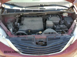 2014 Toyota Sienna LE with VIN 5TDJK3DC5ES093932, listed as a Copart auction lot 63611985 with 142,044 mi miles and Salvage title. Bid and sale history available at DreamBid. Image 12.
