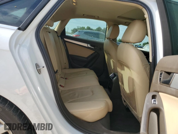 2014 Audi A4 Premium with VIN WAUAFAFLXEN014201, listed as a Copart auction lot 55727995 with 110,350 mi miles and Salvage title. Bid and sale history available at DreamBid. Image 10.