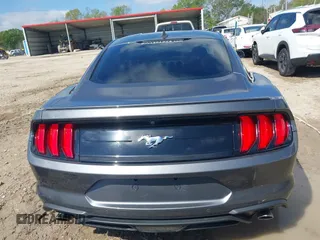 2023 Ford Mustang EcoBoost with VIN 1FA6P8TH6P5105487, listed as a IAAI auction lot 41877024 with 24,066 mi miles. Bid and sale history available at carsss.com. Image 17.
