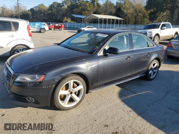 2012 Audi A4 2.0T Premium Plus with VIN WAUEFAFL1CA044158, listed as a Copart auction lot 87737955 with 153,348 mi miles and Clean Title. Bid and sale history available at carsss.com. Image 1.