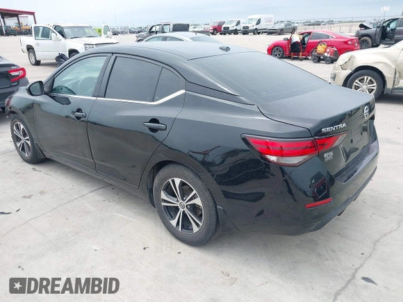 2020 Nissan Sentra SV z VIN 3N1AB8CV5LY271394, wystawiony jako IAAI lot #42319810 z przebiegiem 109 316 mil mil oraz . Historia ofert i sprzedaży dostępna na DreamBid. Obrazek 3.