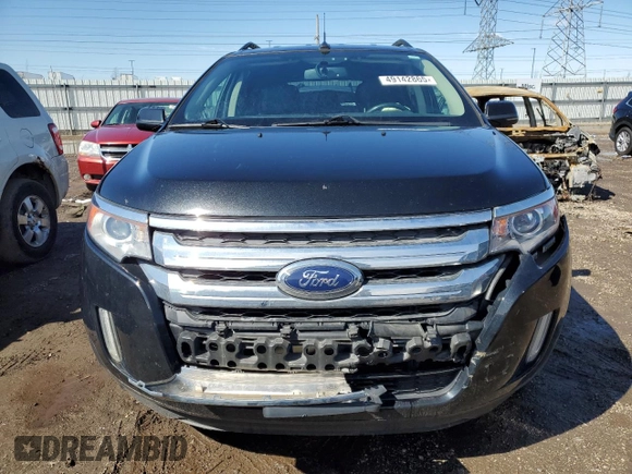 2013 Ford Edge SEL with VIN 2FMDK3JC4DBC16634, listed as a Copart auction lot 49142865 with 157,370 mi miles and Salvage Title. Bid and sale history available at carsss.com. Image 5.