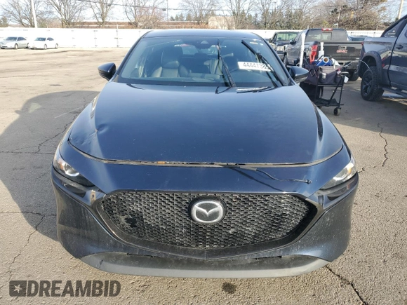 2019 Mazda 3 with VIN JM1BPALM3K1108909, listed as a Copart auction lot 44447385 with 109,442 mi miles and Salvage title. Bid and sale history available at DreamBid. Image 5.