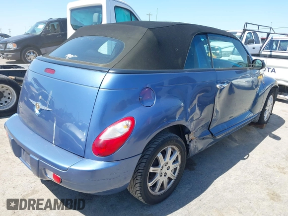 2007 Chrysler PT Cruiser with VIN 3C3JY45X67T596176, listed as a IAAI auction lot 42029177 with 143,899 mi miles. Bid and sale history available at carsss.com. Image 4.