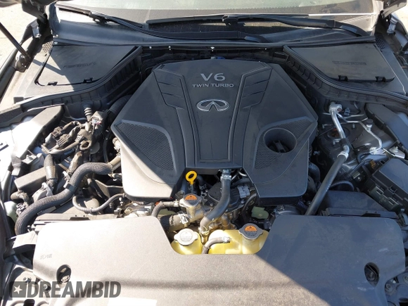 2019 Infiniti Q50 Luxe with VIN JN1EV7APXKM511385, listed as a IAAI auction lot 41647699 with 34,489 mi miles and . Bid and sale history available at DreamBid. Image 10.