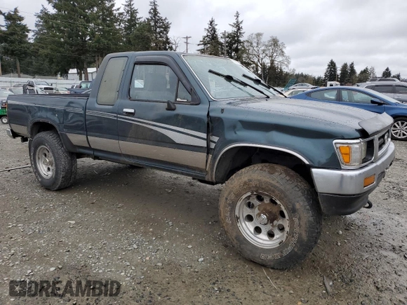 1994 Toyota Pickup SR5 z VIN JT4VN13G1R5144243, wystawiony jako Copart lot #50839095 z przebiegiem 222 885 mil mil oraz Szkoda całkowita • Salvage title. Historia ofert i sprzedaży dostępna na DreamBid. Obrazek 4.