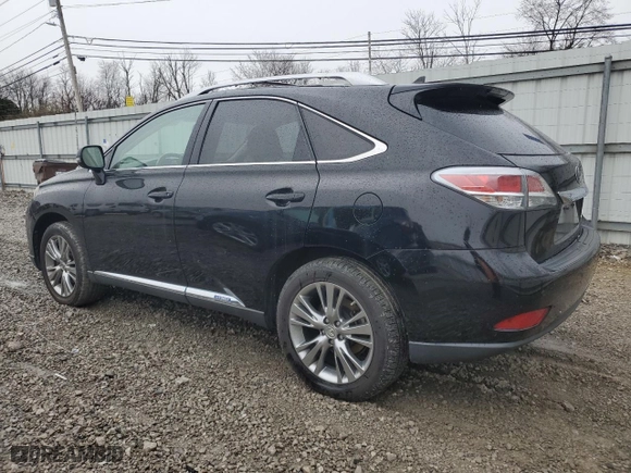 2013 Lexus RX 450h with VIN JTJBC1BAXD2053937, listed as a Copart auction lot 50173875 with 159,018 mi miles and Clean Title. Bid and sale history available at carsss.com. Image 2.