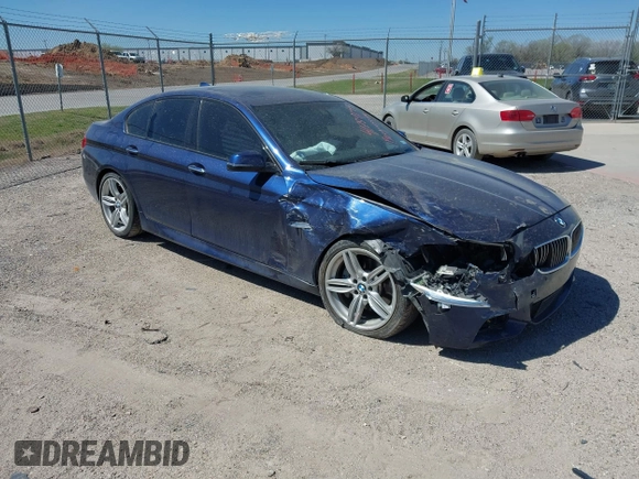2016 BMW 5 Series 535i with VIN WBA5B1C59GG131990, listed as a IAAI auction lot 41789144 with 56,326 mi miles and . Bid and sale history available at DreamBid. Image 1.