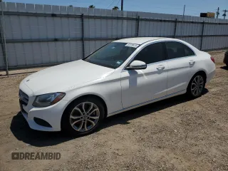 2017 Mercedes-Benz C 300 with VIN 55SWF4JB7HU222188, listed as a Copart auction lot 52375415 with 81,437 mi miles and Salvage title. Bid and sale history available at DreamBid. Image 1.